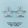 Venta Caliente Transfronteriza Serie de Estrellas de Cinco Puntas de Aleación para Manualidades Estilo Ins Accesorios de Joyería para Pulsera Collar