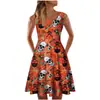 2021 Aliexpress Transfronterizo Nuevo Estilo Top sin Mangas Vestido Ajustado Europeo y Americano Moda Casual para Mujer Vestido Estampado Mujer