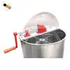 Dispensador de Miel Acero Inoxidable Removedor de Miel Manual Eléctrico Separador de Miel de 4 Marcos Máquina Extractora de Miel Herramienta para Abejas de Exportación Transfronterizo