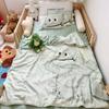 Categoría a Dibujos Animados 60S Lenzing Tencel Edredón de Verano para Niños Juego de Cuatro Piezas con Estampado 3D para Verano Jardín de Niños Edredón Acondicionado para Padres e Hijos