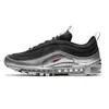 Zapatos Putian Airmax97 Retro Bala Amortiguación de Aire en Toda la Planta Zapatos para Hombre y Mujer Casuales Deportivos Zapatos para Correr