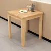 Mesa de Madeira Maciça Restaurante Restaurante Comercial Restaurante de Ramen Lanchonete Mesa de Café da Manhã Casa Retangular Quadrada Mesa e Cadeiras
