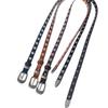 Cinturón hueco de metal estilo punk europeo y americano para mujer, con hebilla plateada que combina con todo, ideal para jeans y estudiantes, cinturón sin perforaciones.