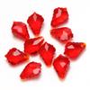 Colgante Hoja de Arce Hoja Barroca de Cristal Colgante de Cuentas de Vidrio Collar DIY Adorno para la Cabeza Accesorios de Joyería para Orejas Accesorios de Ropa