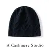 Gorro de cachemira estilo coreano para otoño e invierno para mujer, gorro tejido cálido y a prueba de frío que protege los oídos, gorro de lana engrosado a prueba de frío para hombre