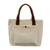 2026 Nova Bolsa de Lona para Mulheres, Bolsa Tote Estilo Japonês e Coreano, Bolsa de Mão da Moda, Bolsa de Tecido, Pequena Bolsa de Pano, Bolsa Feminina