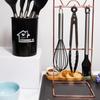 Set de 23 piezas de espátula y cuchara de silicona transfronteriza antiadherente especial de silicona espátula de silicona de grado alimenticio juego de utensilios de cocina al por mayor