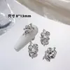 Joias de Nail Art Cintilantes Diamante Ovo de Pombo Pilha Diamante Borboleta Oval Pingente de Liga Laço Nail Art Decoração de Diamante