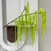 Borlas de Lana Flores Artificiales, Borlas Suaves de Seda, Decoraciones Colgantes de Pared, Lianas Colgantes, Decoración de Boda Materiales Florales Al Por Mayor