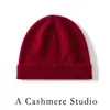 Exportación Transfronteriza Otoño e Invierno 100% Cachemir Puro Sombrero para Mujer Resistente al Frío y Cálido Gorro de Punto Gorro para Proteger las Orejas Gorro de Pila