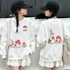 Ropa base estilo academia para niñas primavera y otoño 2026 nuevo estilo ropa infantil moderna niños medianos y grandes top para bebé con forro polar