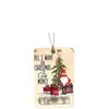 Regalos de Navidad 2024-Papá Noel Billetera de Navidad Colgante de Billetera Decoraciones de Árbol de Navidad