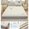 2026 Nuevo Juego de Sábanas de Hielo Hilo de Hielo Fresco, Protector de Colchón de Verano Cubierta de Cama de Tres Piezas para Verano
