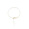 Pulseira de Contas Ajustável com Fio Floral DIY Miçangas Feitas à Mão Banhada a Ouro 18K Acessórios de Miçangas Ultra Finos