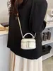 Bolso mini de cadena con patrón de rombos, modelo nuevo 2026, de alta gama, transfronterizo, bolso de mano versátil y moderno, bolso de hombro y cruzado, bolso de mujer a la moda