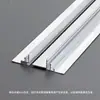 Perfil de junta de dilatación para placa de yeso de techo suspendido, línea de remate de techo, perfil de aluminio de junta de sombra con ranura para luz