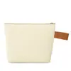 Bolsa de Lápices Simple Portátil Bolsa de Papelería de Doble Capa Bolsa de Lápices con Cremallera Bolsa de Almacenamiento Estudiante Bolsa para Labial y Monedas Bolsa Pintada a Mano