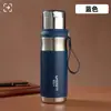 Copo térmico de lazer em aço inoxidável 316, portátil para homens e mulheres, adequado para negócios, esportes ao ar livre, montanhismo, copo de grande capacidade para preparo de chá