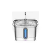Dispensador de Água Inteligente para Pets Novo 3L Aço Inoxidável Cão e Gato Alimentador Automático de Água Potável Sensor Ciclo