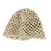 Gorro de Lentejuelas Estilo Coreano para Mujer, Moda Tejido Hueco Sombrero para la Cabeza, Sombrero Delgado Transpirable de Primavera y Verano que Hace que la Cara Parezca Más Pequeña