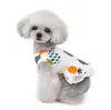 Ropa para Perros de Primavera y Verano para Teddy, Bichón, Perros Pequeños y Gatos, Ropa de Algodón para Mascotas, Vestidos Decorativos de Princesa, Faldas de Piña