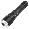 Linterna P50 con zoom telescópico XHP70, nueva, transfronteriza, recargable por USB, LED de aleación de aluminio con pantalla de potencia