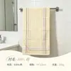 Toalha de Algodão 100% Genuíno Classe A Marca Dourada para Lavar o Rosto, Confortável, Macia, Amiga da Pele, Absorvente, Não Solta Fiapos, Frete Internacional