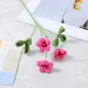 Flores de hilo tejidas a mano, flores artificiales, decoración de interiores, flores eternas, adornos decorativos, regalo creativo