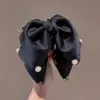 Pinza de Clip con Lazo de Malla y Gypsophila para Bebé, Pasador de Pelo de Gama Alta para Cola de Caballo Baja, Accesorios para el Cabello en la Parte Posterior de la Cabeza