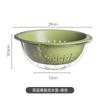 Cesta Coladora Transparente a Prueba de Polvo Multifuncional Plato para Frutas Cesta Coladora para Lavar Verduras Cesta para Frutas y Verduras de Cocina Doméstica Cesta Coladora de Doble Capa