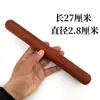 Rolo de massa de madeira de jujuba rolo de massa doméstico de madeira maciça rolo de massa comercial tamanho grande tamanho pequeno para assar pele de bolinho espessada e alongada assar