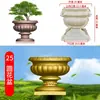 Molde de vaso de flor de cimento redondo estilo europeu espessado para bonsai molde de concreto moldado in loco modelo de plástico molde de coluna romana