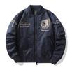 Primavera y Otoño Nueva Chaqueta de Aviador para Hombre Uniforme de Béisbol Bordado Pesado Chaqueta de Talla Grande Chaqueta de Trabajo Trendy