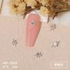 Nova manicure joias atacado flor de ouro amor laço manicure diamante liga broca água urso decorações diamante