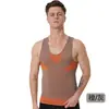 Ropa modeladora para hombre con rosca de fábrica directa corsé abdominal corsé modelador de cuerpo cintura ropa reductora de cintura chaleco 016