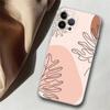 Carcasa para teléfono con hoja literaria aplicable al iPhone15