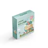 Caja de Embalaje de Cartulina Blanca Caja Personalizada para Cosméticos Caja de Papel Kraft Impresión a Color Ventana Caja para Alimentos Helados Caja de Cartón Corrugado Colorida para Aviones