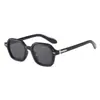 2026 Nuevas Gafas de Sol de Alta Gama de Moda Versátiles para Hombres, Cuadradas Retro de Marco Pequeño Europeas y Americanas Gafas de Sol Europeas y Americanas para Mujeres