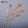 Flores Artificiales Doradas, Arreglo Floral de Cubeta de Bendición de Año Nuevo, Material Floral para Salón de Bodas de Eucalipto y Frutos de Acebo, Adornos Chinos