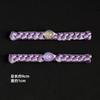 Botones de Disco Estilo Chino Lámina Dorada Satinada Trenza de Cuentas de Jade Botones Tejidos a Mano Accesorio Decorativo Retro Hanfu Cheongsam
