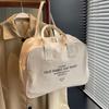 Bolso de Lona de Gran Capacidad para Mujer 2023 Nuevo Estilo Coreano Casual para Viaje Bolso Tote de Diseño Nicho a la Moda para Llevar Bajo el Brazo