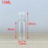30 100 300ml Botellas de Plástico Pet Transparentes Loción Tapa Flip-Top Botellas Vacías Tapa Mariposa Botellas Dispensadoras Botellas Exprimibles con Escala