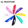 Spiral Feather Diku DECUT Spiral Feather 1,75 polegadas Spiral Feather Colorido Gum Feather Arrow Feather Spiral Feather spin wing Reversão