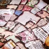 Pacote de Materiais Retrostory Série Anos de Luz e Sombra Diário Vintage Material para DIY Base de Decoração 51 Folhas 8 Estilos