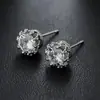 Pendientes Transfronterizos para Hombre, Estrella de Ocho Puntas con Circonita, Lujo Ligero, Sensación de Alta Gama, Versátiles, Pendientes de Nuevo Estilo para Mujer, Sencillos y de Nicho