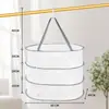 Red de Secado para Rábano y Pescado Secado al Sol, Tendedero Plegable para Ropa, A Prueba de Moscas, Red de Secado de Alimentos para el Hogar, Red de Secado de Verduras Plegable para Exteriores