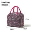 Nova Bolsa Térmica Bento de Tecido Oxford Espessado Bolsa de Gelo Isolada Bolsa Portátil para Lancheira Portátil Grande Capacidade Impermeável Bolsa para Lancheira de Estudante
