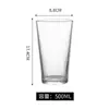 Copo de Shot para Coquetel Copo Criativo de Vidro Copo com Haste Invertida Copo de Cerveja Copo de Cerveja de Barril Copo de Suco Copo para Bebidas