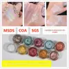 Pó Perolado de Grau Cosmético Pronto para Maquiagem e Manicure com Pigmento Perolado Colorido Pó de Mica Atacado