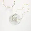 Nuevo Collar de Perlas Transfronterizo de Amazon 2025, Moderno y Versátil para el Trabajo, Cadena para el Cuello Joyería Regalo